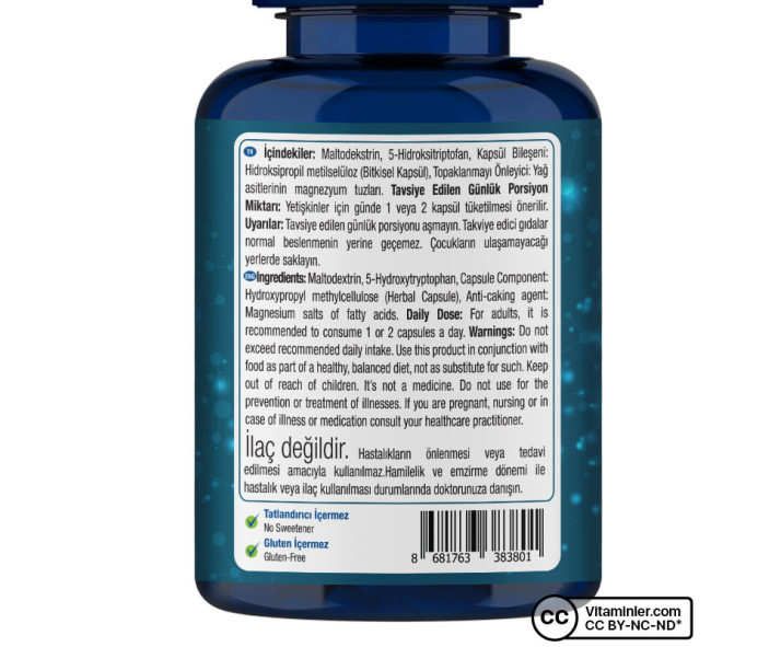 One Up 5-HTP 100 Mg 30 Kapsül